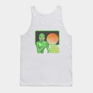 VENUS FUNNY ALIEN Tank Top